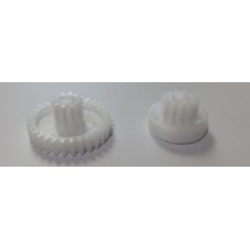Шестерня мясорубки Elenberg, Polaris (в паре) (D: 64/23 мм, зуб.: 30/10) (D: 45/28 мм, зуб.: 54/12) 