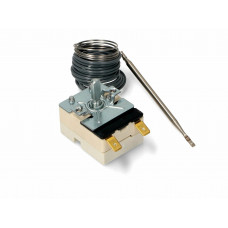 Термостат TM-270PM +50 до +270 °С 20А/400V, аналог EGO 55.13059.220, COK201AB для промышленых духовок, грилей и печей, плит ЭП, шкафов ШЖЭ, сковород ЭСК АБАТ (Чувашторгтехника) и др.